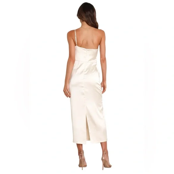 Petal+Pup Luella Dress Pearl White Size 2 NWT - Picture 3 of 7